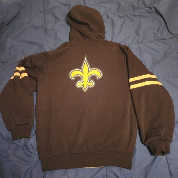 NFL New Orleans Saints Reversible Jacket Men's Size Small - Picture 12 of 16
